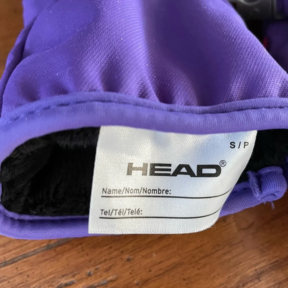 Head Kids Mittens in Purple and Pink Size Small